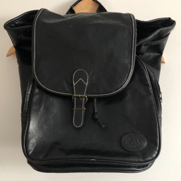 Leather backpack - Picture 1 of 8